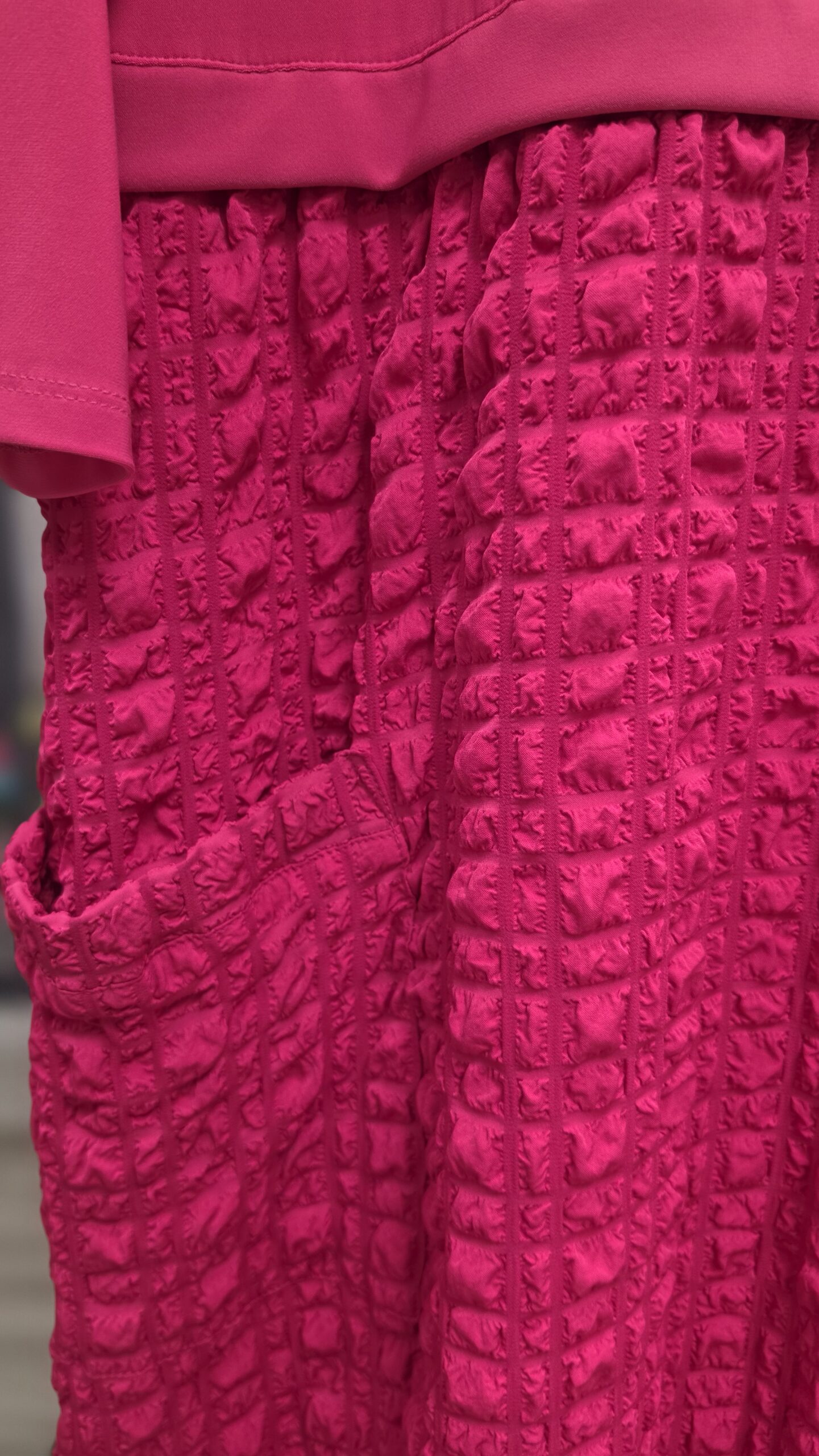 Joseph Ribkoff - Designer- Kleid pink - 3D-Optik – Bild 3